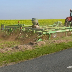 2 rouleaux barres Ø 400 et Ø 350 montés sur ressort