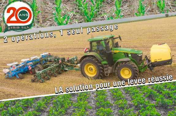 Strip-Till = économie d'engrais